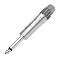 Seetronic MP2X кабельный разъем Jack 6.3 мм TS штекер, для кабеля диаметром 4-7 мм