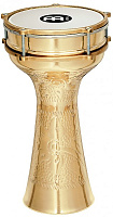MEINL HE-214  дарбука, медь, 7 1/2” x 14 3/4”, ручная ковка рисунка, в комплекте: настроечный ключ, запасная мембрана, чехол