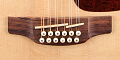 TAKAMINE G70 SERIES GJ72CE-12NAT 12-струнная электроакустическая гитара типа Jumbo, цвет натуральный