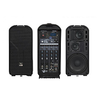 Proel FREEPACK65LT 2-полосная портативная акустическая система с аккумулятором и 6-канальным микшером. Мощность: 2 х 75 Вт