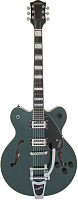 GRETSCH G2622T STRML CB DC GNMTL полуакустическая электрогитара, цвет зеленый металлик