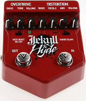 VISUAL SOUND V2JH  V2 Jekyll & Hyde эффект гитарный сдвоенный, овердрайв/дисторшн