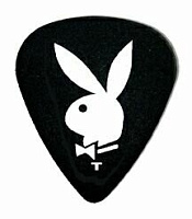 CLAYTON PBST/12  набор медиаторов PLAYBOY, Thin, черный цвет