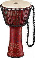 MEINL PADJ1-M-G  джембе средний, походный (10"x20"), материал - синтетический полимер, мембрана натуральная кожа, веревки - PP-нейлон