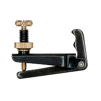 WITTNER Fix Model, Black/Gold машинка для скрипки, для стальных струн, черная, золотой винт и кольцо