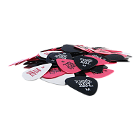 ERNIE BALL 9118 Упаковка медиаторов, 0,72 мм, разные цвета, логотип Ernie Ball