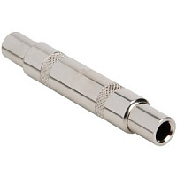 Neutrik NYS236 адаптер Jack 6.3мм TS (моно) гнездо – Jack 6.3мм TS (моно) гнездо