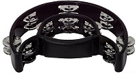 GEWA Jingle wreath Half moon 20 jingles Black тамбурин полукруглый черный, пластик, 20 пар джинглов