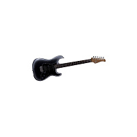 Mooer GTRS P800 Dark Silver Электрогитара со встроенным процессором, HSS, палисандр, цвет Dark Silver