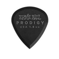 Ernie Ball 9200 Комплект медиаторов Prodigy, 1.5 мм, цвет черный, 6 штук