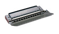 HOHNER Hard Bopper (M753901)  губная гармоника - Chromatic, 12 отверстий, 48 язычков, корпус - груша, язычки - медь (1.2 мм)