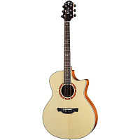 CRAFTER STG G-16ce  электроакустическая гитара, верхняя дека массив ели, корпус красное дерево