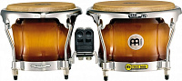 MEINL FWB400GAB  бонго 7" & 8 1/2", корпус - бразильская гевея (Rubber Wood), мембрана - натруальная, цвет - натуральный бёрст