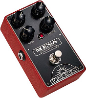 MESA BOOGIE TONE-BURST BOOST/OVERDRIVE педаль овердрайв/бустер, True Bypass, регуляторы Gain, Level, Bass, Treble. Питание от батареи 9 В или внешнего адаптера питания (приобретается отдельно)