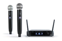 AuraSonics DUET 20S2 радиосистема с двумя ручными передатчиками, фиксированная частота C - 668,3 МГц, D - 687,2 МГц