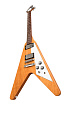 GIBSON Flying V Antique Natural электрогитара, цвет натуральный, в комплекте кейс