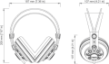 Superlux HD681B профессиональные полуоткрытые динамические наушники для мониторинга, с мощным басом