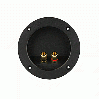 PROAUDIO E344C Панель с зажимами для акустических систем, диаметр 105 мм, посадочное отверстие 75 мм, диаметральное расстояние между центрами отверстий 90 мм
