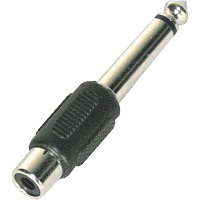 Invotone AD210 переходник RCA мама - 6.3 мм моноджек папа