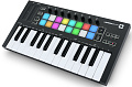 NOVATION LaunchKey Mini MK3 контроллер, 25 клавиш, 16 полноцветных чувствительных к силе нажатия пэдов