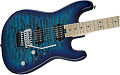 CHARVEL PM SD1 HH FR MPL CHLR BRST Электрогитара, цвет синий санберст
