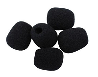 ROXTONE MF35 Black Набор из 6-ти черных ветрозащит для микрофона, цвет черный