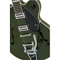 GRETSCH G2622T Streamliner Center DC Stirling Green Полуакустическая электрогитара, цвет серо-зеленый