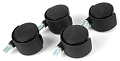 PROAUDIO M16U  Рэковая стойка, 16U, глубина 375 мм, резиновые ножки, колесики