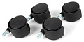 PROAUDIO M16U-02 Рэковая стойка, 16U, глубина 375 мм, резиновые ножки, колесики