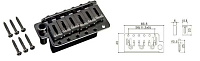 Gotoh 510T-FE2-C  тремоло strat style на 6 винтах, стальные седла, рычаг «snap-in»