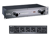SOUNDKING AZ108E сетевой дистрибьютер, 6 каналов, общ. нагрузка 20 А, индика. входн. напряж, подсве