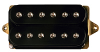 DIMARZIO SUPER 2 DP104BK звукосниматель для электрогитары, хамбакер, цвет чёрный