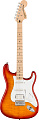 FENDER SQUIER Affinity Stratocaster FMT HSS MN SSB электрогитара, цвет санберст