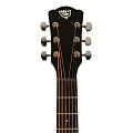 ROCKDALE Aurora D5 C BK Satin акустическая гитара, дредноут с вырезом, цвет черный, сатиновое покрытие