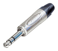Neutrik NP3X разъем Jack 6.3мм TRS (стерео) штекер, толщина 14.5мм