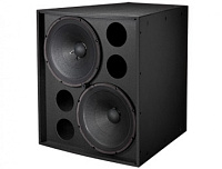 Electro-Voice EVF-2151D-BLK сабвуфер с двумя DVX3159, 1000W, EVCOAT, черный