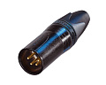 Neutrik NC4MXX-B кабельный разъем XLR папа 4 контакта
