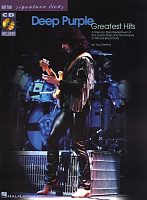 HL00695625 - SIGNATURE LICKS DEEP PURPLE GREATEST HITS GTR BOOK/CD