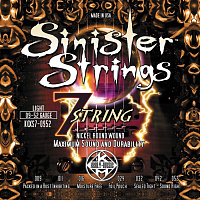 KERLY KQXS7-0952 Sinister 7 Strings Nickel Plated Steel Tempered струны для 7-струнной электрогитары