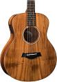 TAYLOR GS MINI-e Koa GS Mini гитара электроакустическая, форма корпуса парлор, жесткий чехол