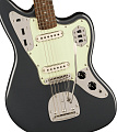 FENDER SQUIER Classic Vibe '60s Jaguar LRL Charcoal Frost Metallic электрогитара, цвет черный