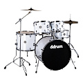 DDRUM D2 522 WHT ударная установка, цвет White, 10"-12"-16"-22"-14"х6.5"