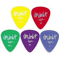 Dunlop 4860  Ассорти медиаторов Gels, 1008 шт, в банке россыпью, цена за штуку