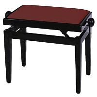 GEWA FX Piano Bench Mahogany Highgloss Bordo Seat банкетка красное дерево верх темно-красный