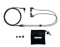 SHURE SE112-GR-EFS наушники внутриканальные (наушники вставные) с одним динамическим драйвером, цвет серый