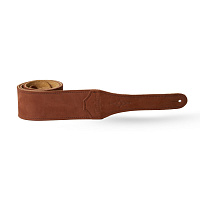 TAYLOR 4103-25 GEMSTONE STRAP, 2.5" ремень для гитары, цвет коричневый
