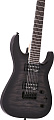 JACKSON JS Series Dinky™ Arch Top JS22Q-7 DKA HT, Amaranth Fingerboard, Transparent Black Burst электрогитара, цвет черный берст
