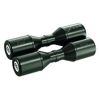 MEINL SH4BK  шейкер "гантели", деликатный звук, черный, пластик, подписная серия Luis Conte