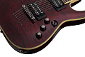 Schecter OMEN EXTREME-7 BCH L/H Гитара электрическая, 7 струн, корпус махагони w/Quilted Maple