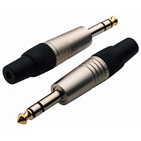 Rockcable RCL10003 P  кабельный разъем 6,3 мм балансный (1/4"TRS Jack), металл